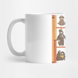 just a girl who loves sloths Mug